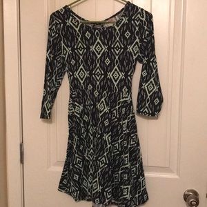 Justice quarter sleeve dress size 141/2